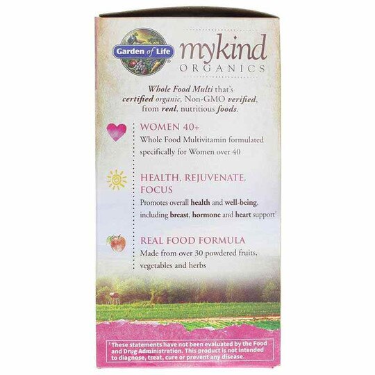 Women's Multi 40+ Whole Food Multivitamin, GOLM